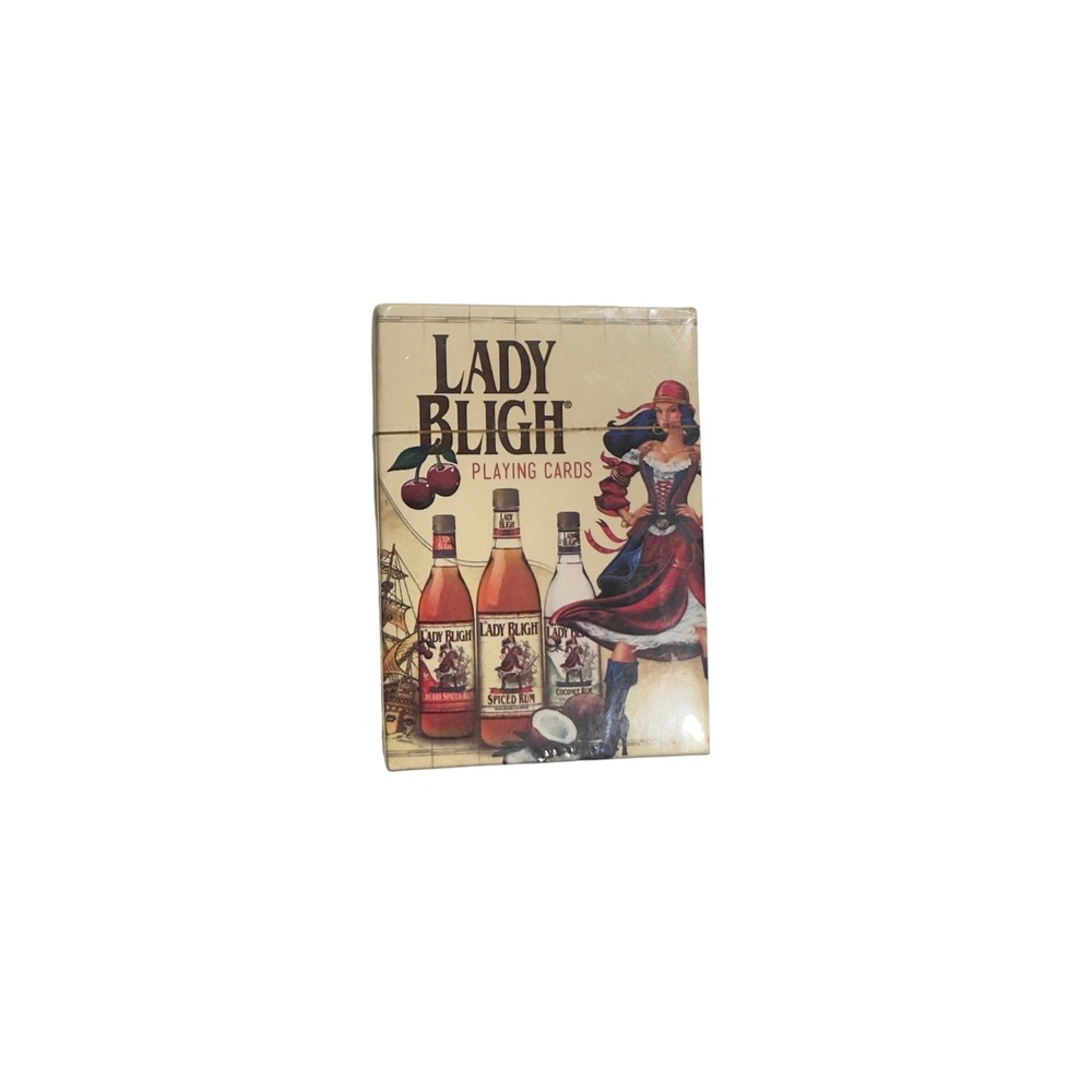 Lady Bligh Spiced Rum Playing Cards Sealed New Collectible Liquor Promo Pirate